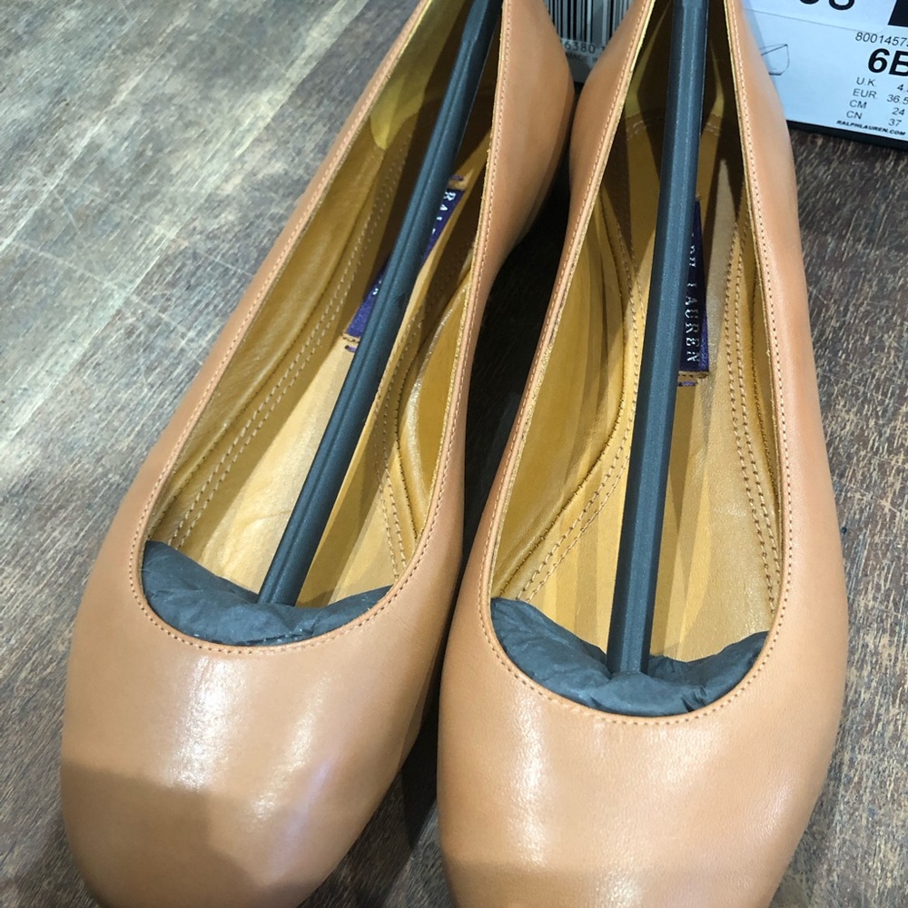 Ralph Lauren Collection Purple Label Ballet Flats - Picture 4 of 9
